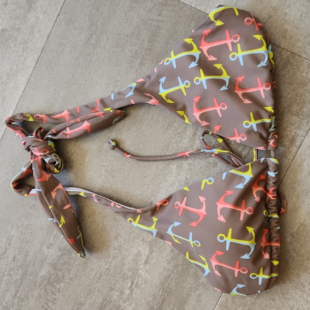 Y2K Victoria's Secret 2 Pc Triangle Bikini Set Vintage 2010 Poolside - Picture 2 of 4